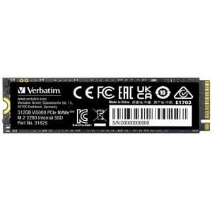 31825 SSD 512GB Vi5000 NVMe M.2 VERBATIM