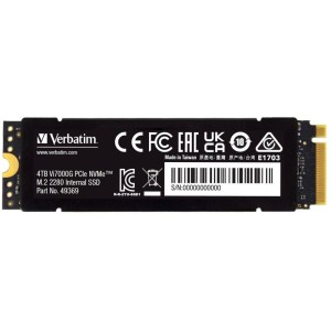 49369 SSD 4TB Vi7000G NVMe M.2 VERBATIM