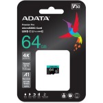 MicroSDXC karta 64GB Premier Pro ADATA