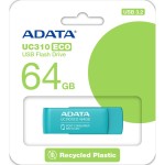 Flash Disk 64GB UC310E ECO Blue ADATA