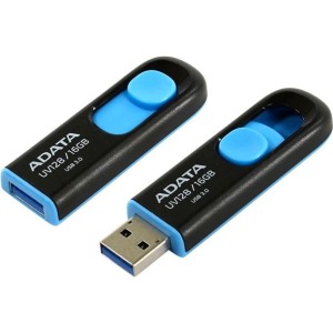 Flash Disk 64GB UV128 Black ADATA