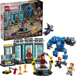 76315 Iron Man a labor. síň brnění LEGO
