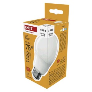 LED žárovka Basic A60 / E27 / 11W (75 W) / 1055 lm / Neutrální bílá