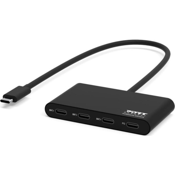 USB-C HUB 3x USB-C 3.1+1xUSB-C 100W PORT