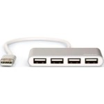 USB HUB 4x USB 2.0 Gray PORT CONNECT