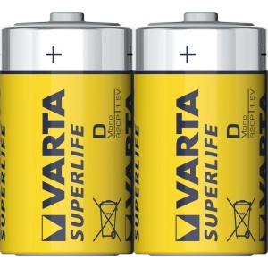 R20 2S D Superlife Zn VARTA