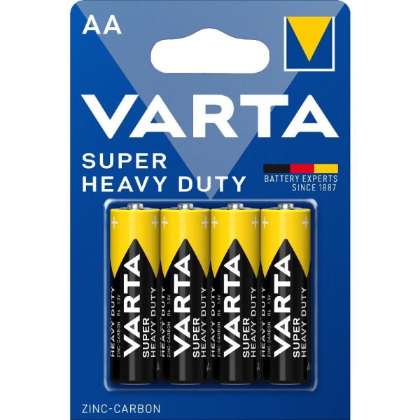 R6 4BP AA Superlife Zn VARTA