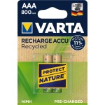 HR03 2BP AAA NiMH 800mAh VARTA