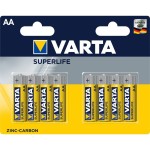 R6 8BP AA Superlife Zn VARTA