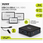 Docking station 8v1 USB-C/A USB 3.0 PORT