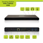 Docking st. 11v1 3x4K USB-C+USB 3.0 PORT