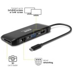 Docking station 8v1 Dual screen PORT