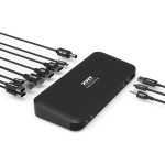 Docking station 9v1 3x4K HDMI 3xUSB PORT