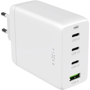 GaN nabíječka 3xUSB-C a USB 100W FIXED