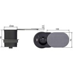 PP124C-PD20 prodlužovací kabel SOLIGHT