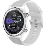 Queen HR + silver smart watch CARNEO