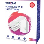 Dual pack of Mini Wifi Powerline1000 2pc