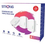 Mini Powerline Kit CPL 600Mbit/s 3pc