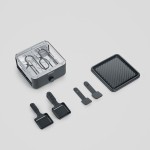 RG 2360 MINI RACLETTE GRIL ČERNÝ SEVERIN
