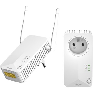 Powerline Kit CPL Wifi 600 Mbit/s FR 2pc