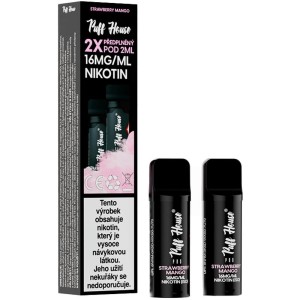 POD 2PCS STRAWBERRY MANGO PUFF HOUSE