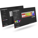 THOR 303 keyboard peach/bl CZ-SK GENESIS