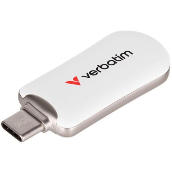 64GB USB Flash 3.2 G1 USB-C Wh VERBATIM