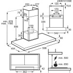 LFT816K ODSAVAČ PAR VESTAVNÝ ELECTROLUX 