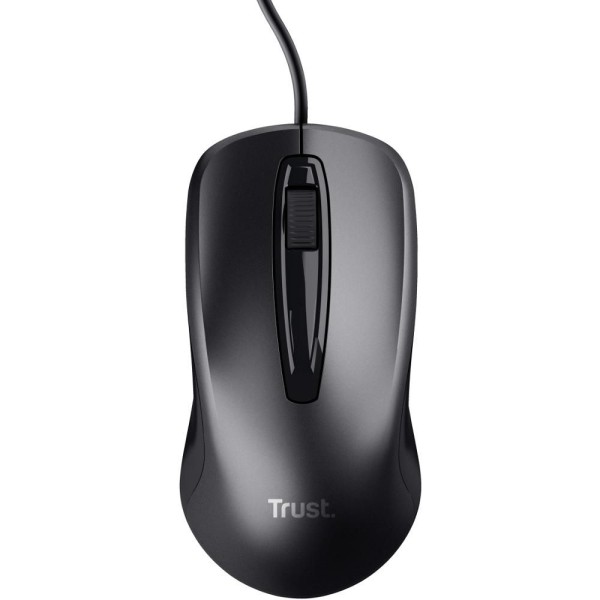 Carve USB Mouse Black TRUST