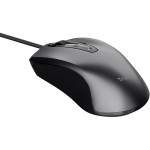 Carve USB Mouse Black TRUST