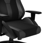 Herní křeslo NITRO650 černo-šedá tkanina