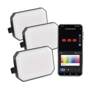 GOSMART venkovní reflektor startovací sada 3 ks