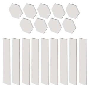GoSmart LED svítidlo Lines bílé, 9 dílů, 34 W, RGB, stmívatelné, WiFi