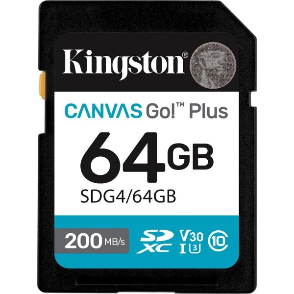 SDXC SDG4 64GB KINGSTON