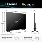 50A6Q LED TV HISENSE