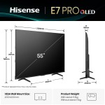 55E77Q PRO QLED TV HISENSE