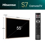 55S7NQ Frame QLED TV HISENSE