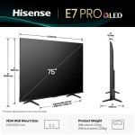 75E77Q PRO QLED TV HISENSE