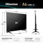 85A6Q LED TV HISENSE