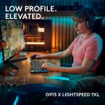 G915 X LIGHTSPEED TKL WRL GamKeyb BK LOG