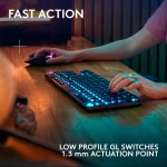 G915 X LIGHTSPEED TKL WRL GamKeyb BK LOG