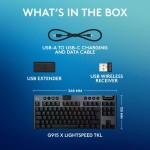 G915 X LIGHTSPEED TKL WRL GamKeyb BK LOG