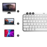 MX Keys Mini for MAC WRL Keyb Grey LOGIT