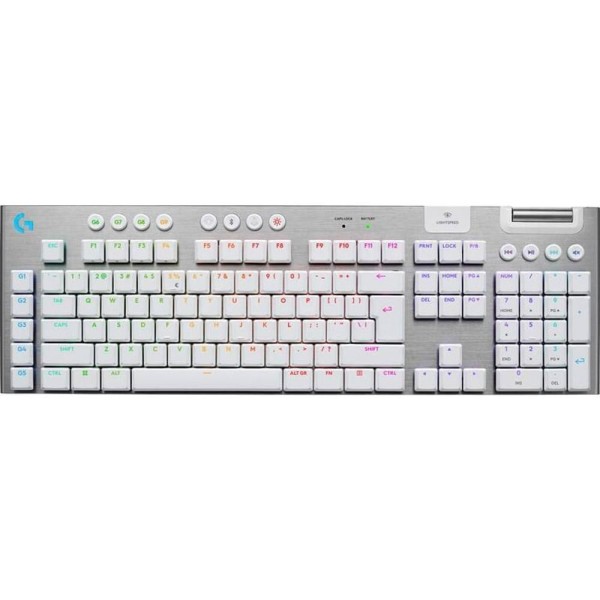 G915 X LIGHTSPEED WRL Gaming Keyb WH LOG