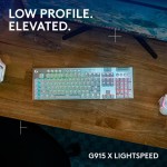 G915 X LIGHTSPEED WRL Gaming Keyb WH LOG