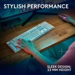 G915 X LIGHTSPEED WRL Gaming Keyb WH LOG