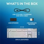 G915 X LIGHTSPEED WRL Gaming Keyb WH LOG