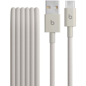 USB-A/USB-C Woven Cable 1,5m Stone BEATS