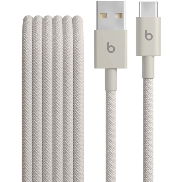 USB-A/USB-C Woven Cable 1,5m Stone BEATS