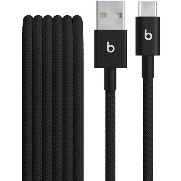 USB-A/USB-C Woven Cable 1,5m Black BEATS